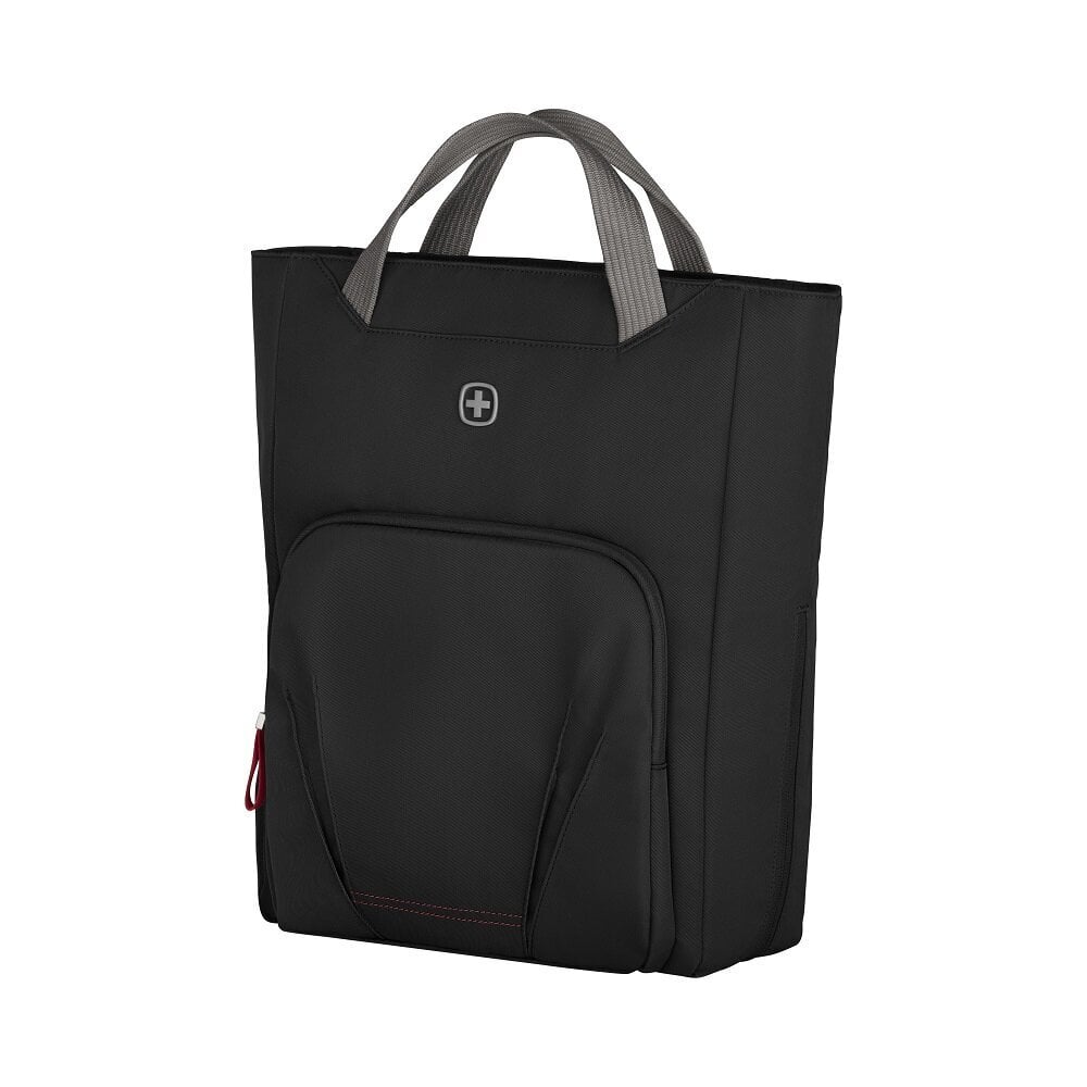 Wenger Motion Vertical Tote Kott/seljakott 15.6" sülearvuti, Chic Black цена и информация | Käekotid naistele | hansapost.ee