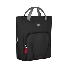 Wenger Motion Vertical Tote Kott/seljakott 15.6" sülearvuti, Chic Black hind ja info | Käekotid naistele | hansapost.ee