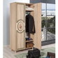 Riidekapp Kalune Design Wardrobe 869 (IV), 90 cm, tamm цена и информация | Kapid | hansapost.ee