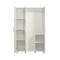 Peegliga riidekapp Kalune Design Wardrobe 869 (III), 120 cm, valge цена и информация | Kapid | hansapost.ee