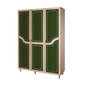 Riidekapp Kalune Design Wardrobe 863 (VI), 135 cm, tamm/tumeroheline hind ja info | Kapid | hansapost.ee