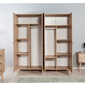 Riidekapp Kalune Design Wardrobe 863 (II), 180 cm, tamme värv/roheline цена и информация | Kapid | hansapost.ee