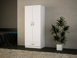 Шкаф Kalune Design Wardrobe 731, 60 см, белый цена и информация | Шкафы | hansapost.ee