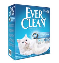 Наполнители для котов EverClean Extra Strong Clumping Unscented, 10 л цена и информация | Наполнители для туалета | hansapost.ee