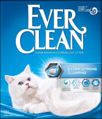 Наполнители для котов EverClean Extra Strong Clumping Unscented, 10 л цена и информация | Ever Clean Для котов | hansapost.ee