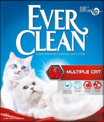 Наполнитель для кошачьего туалета Ever Clean Multiple Cat, 10 л цена и информация | Ever Clean Товары для животных | hansapost.ee