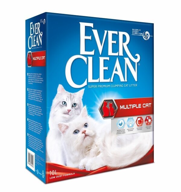 Kassiliiv Ever Clean Multiple Cat, 10 L цена и информация | Kassiliiv | hansapost.ee