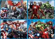 Pusle komplekt Avengers, 50/80/100/150 detaili цена и информация | Pusled lastele ja täiskasvanutele | hansapost.ee