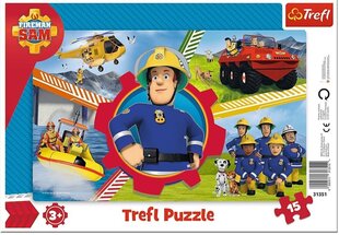 Пазл Puzzle 245 fireman Sam, 15шт цена и информация | Пазлы | hansapost.ee