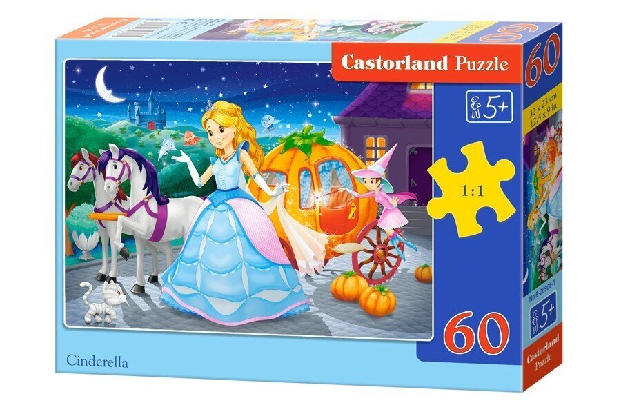Pusle 60 Cinderella 06908 цена и информация | Pusled lastele ja täiskasvanutele | hansapost.ee