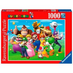 Nintendo Super Mario Pusle 1000tk. hind ja info | Pusled lastele ja täiskasvanutele | hansapost.ee