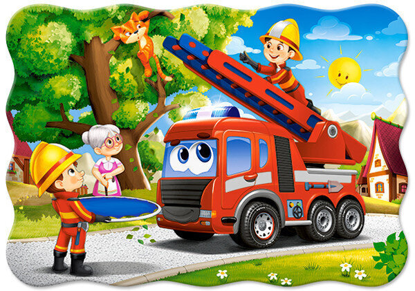 Puzzle 30 FIREFIGHTERS TO THE RESCUE 03792 цена и информация | Pusled lastele ja täiskasvanutele | hansapost.ee