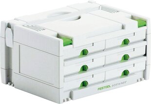 Tööriistakast Festool Sortainer SYS 3-SORT/6 491984 hind ja info | Tööriistakastid, tööriistakotid ja -kärud | hansapost.ee