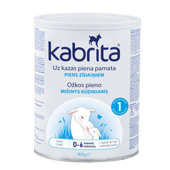 Адаптированная смесь на основе козьего молока для детей Kabrita Gold 1, 0-6 мес., 800 г цена и информация | Kabrita Товары для детей и младенцев | hansapost.ee