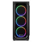 ATX Semi-tower Korpus Sharkoon TK5M RGB ATX Must цена и информация | Arvutikorpused | hansapost.ee