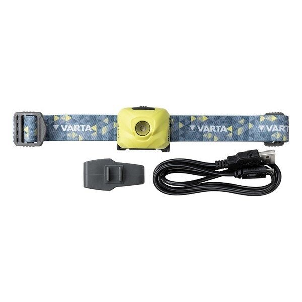 LED Pealamp Varta H30R 300 lm IPX4 3 W Kollane цена и информация | Pealambid, matkalambid | hansapost.ee