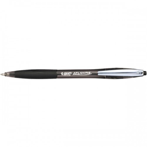 BIC Ballpoint pens ATLANTIS REFRSH 1.0 mm black, Pouch 1 pcs, 136717 цена и информация | Kirjutusvahendid | hansapost.ee