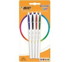 Ball pen Cristal Bicolor Mix AST Blister4 цена и информация | Kirjutusvahendid | hansapost.ee