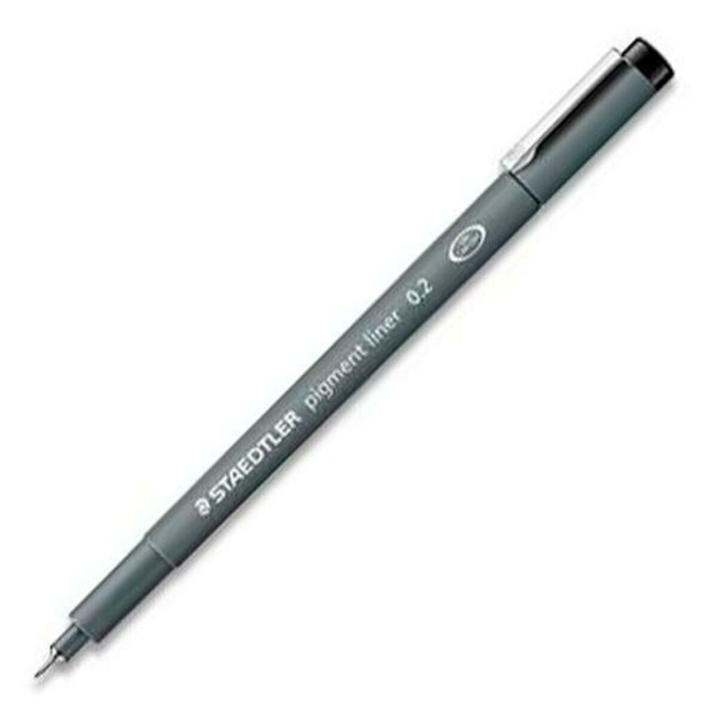 Vilt Staedtler Pigment Liner 308 10 Ühikut 0.2 mm цена и информация | Kirjutusvahendid | hansapost.ee