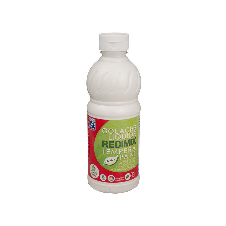 L&B Redimix Guass 001 White 500 ml hind ja info | Kunstitarbed, voolimise tarvikud | hansapost.ee