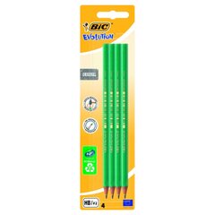 Pliiatsid Bic Evolution Original HB, 4 tk. 000167 цена и информация | Принадлежности для рисования, лепки | hansapost.ee