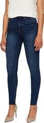 Naiste teksad Vero Moda Vmsophia HW Skinny Jeans Black Gacket, sinine hind ja info | Teksad naistele | hansapost.ee