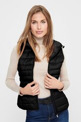 Naiste vest ONLY 80g 15205760*01, must 5714913315001 цена и информация | Женские куртки | hansapost.ee