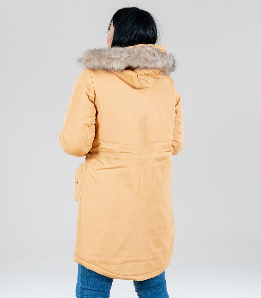 Vero Moda naiste parka 120g 10267006*04, sinep/amb 5715309853619 hind ja info | Naiste joped ja parkad | hansapost.ee