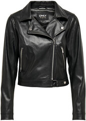 ONLBEST FAUX женская куртка 15238135 Черный цена и информация | Женские куртки | hansapost.ee