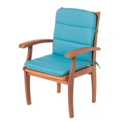 Подушка для кресла Hobbygarden Alba, голубая цена и информация | Подушки, наволочки, чехлы | hansapost.ee