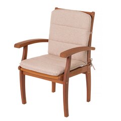 Подушка для кресла Hobbygarden Alba, бежевый цена и информация | Подушки, наволочки, чехлы | hansapost.ee