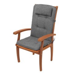 Подушка на кресло Hobbygarden Benita, серая цена и информация | Подушки, наволочки, чехлы | hansapost.ee