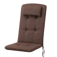 Подушка для кресла, стула или садового шезлонга с высокой спинкой. Размер сиденья: 50x48 см, размер спинки: 73x50 см. цена и информация | Подушки, наволочки, чехлы | hansapost.ee
