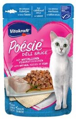 Vitakraft Poesie Deli Sauce для кошек, с треской, 85 г цена и информация | Консервы для кошек | hansapost.ee