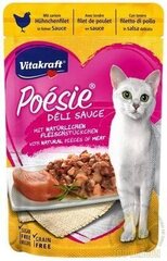 Vitakraft Poesie Deli Sauce для кошек, с курицей, 85 г цена и информация | Кошачьи консервы | hansapost.ee
