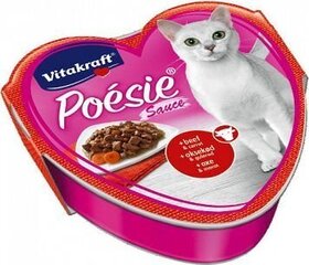 Vitakraft Poesie Sauce для кошек, с говядиной, 85 г цена и информация | Консервы для кошек | hansapost.ee