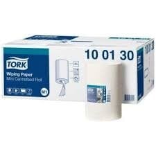 Hand towel rolls, paper, Tork Advanced Mini M1, 1-Ply, 120m, 50 cellulose-50 Recycled tissue, white, 11pcs hind ja info | WC-paber ja majapidamispaber | hansapost.ee