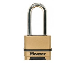 Tabalukk 56 mm, koodiga Masterlock M175EURDLH цена и информация | Замки | hansapost.ee