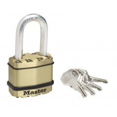 Tabalukk 45 mm, Excell Masterlock M1BEURDLF цена и информация | Дверные замки | hansapost.ee