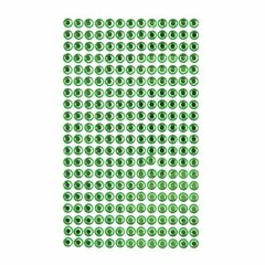 Iseliimuvad kristallid 6mm 260tk, roheline hind ja info | Kleebised ja dekoratsioonid | hansapost.ee