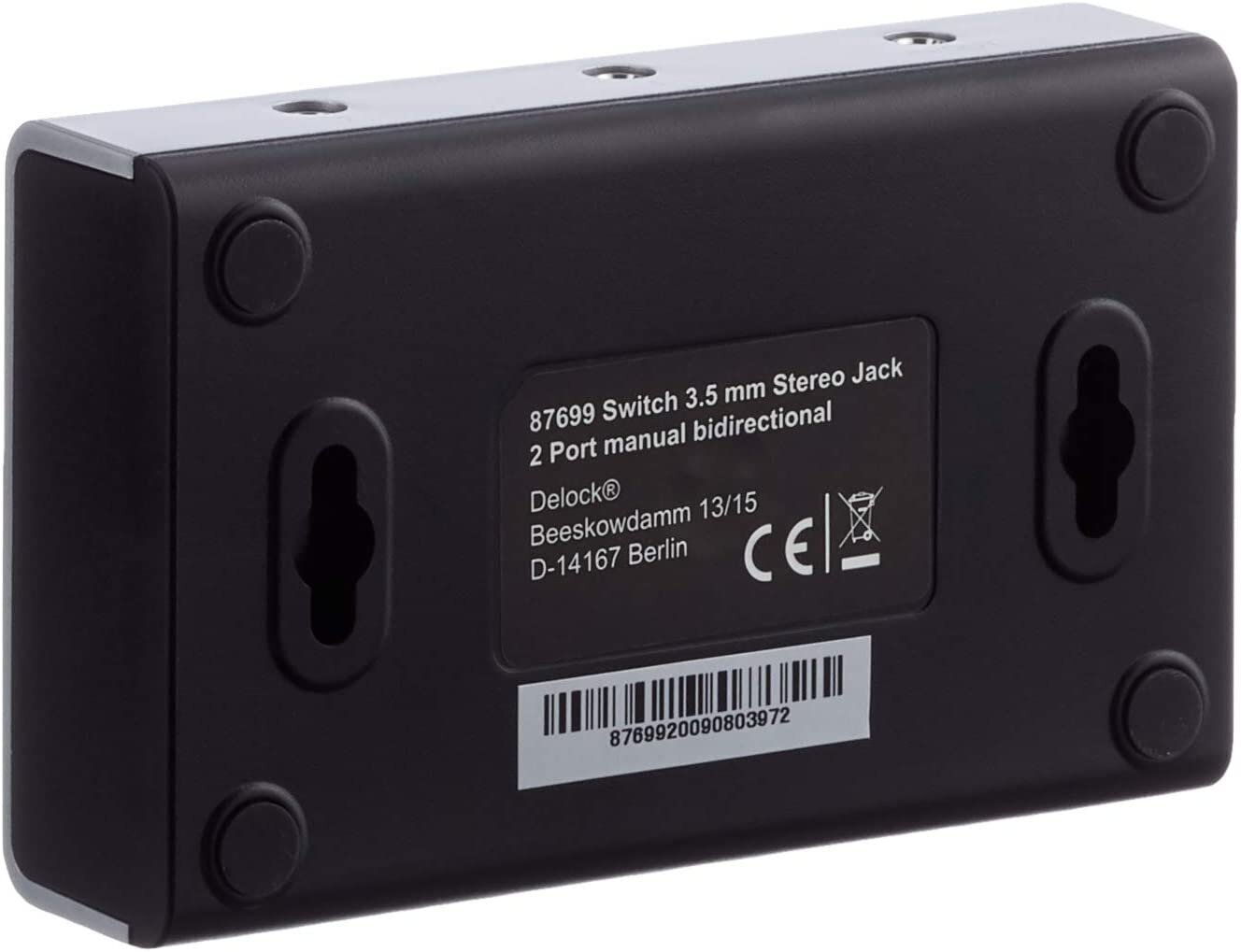 Delock 2-port Switch Stereo Jack 3,5mm цена и информация | Muusikainstrumentide tarvikud | hansapost.ee