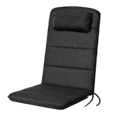 Подушка для кресла Hobbygarden Antonia, черная цена и информация | Подушки, наволочки, чехлы | hansapost.ee