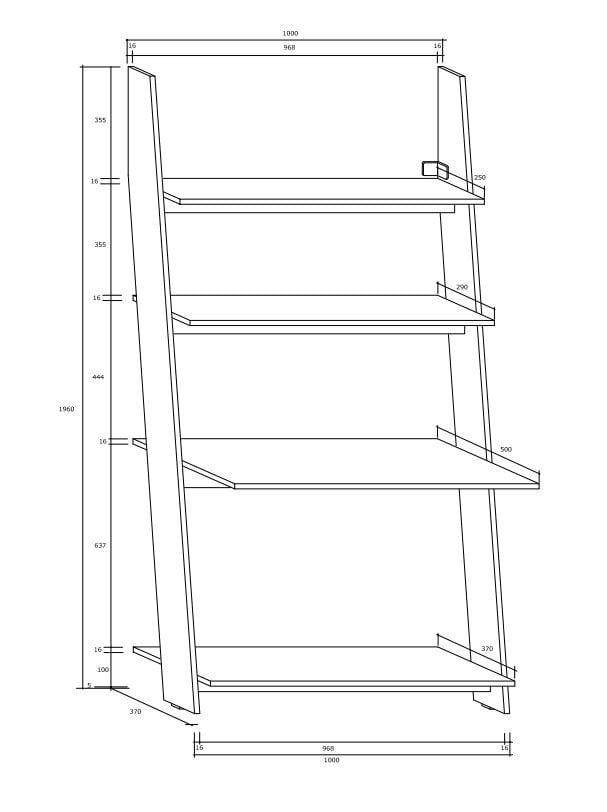 Kirjutuslaud Meblocross Rack, tume tamm hind ja info | Arvutilauad, kirjutuslauad | hansapost.ee