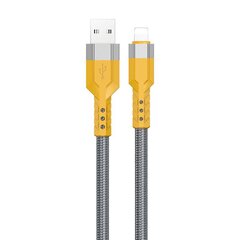 USB to Lightning cable Dudao L23AC 30W 1m (grey) цена и информация | Кабели и провода | hansapost.ee