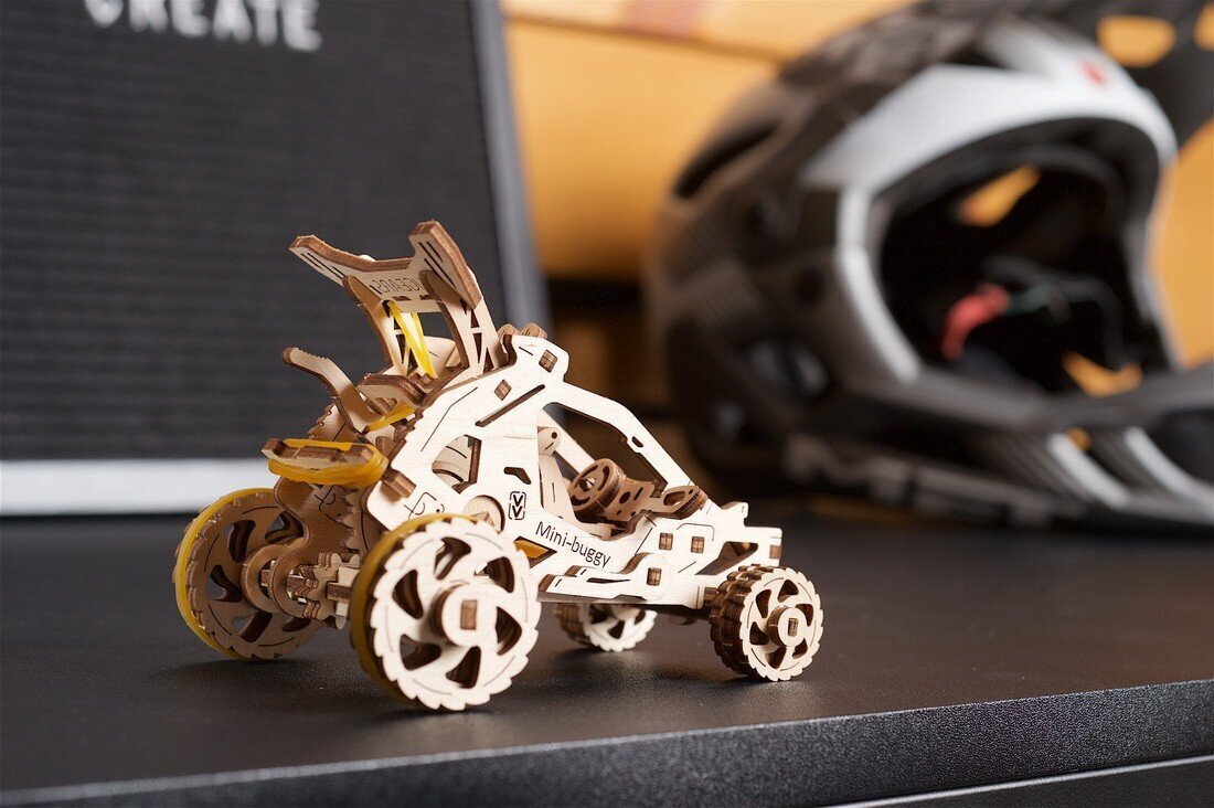 Mini Buggy Ugears цена и информация | Klotsid ja konstruktorid | hansapost.ee