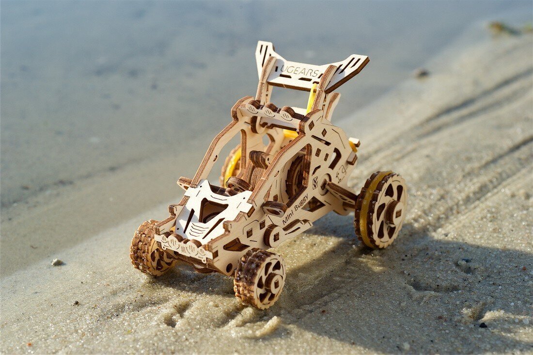 Mini Buggy Ugears цена и информация | Klotsid ja konstruktorid | hansapost.ee