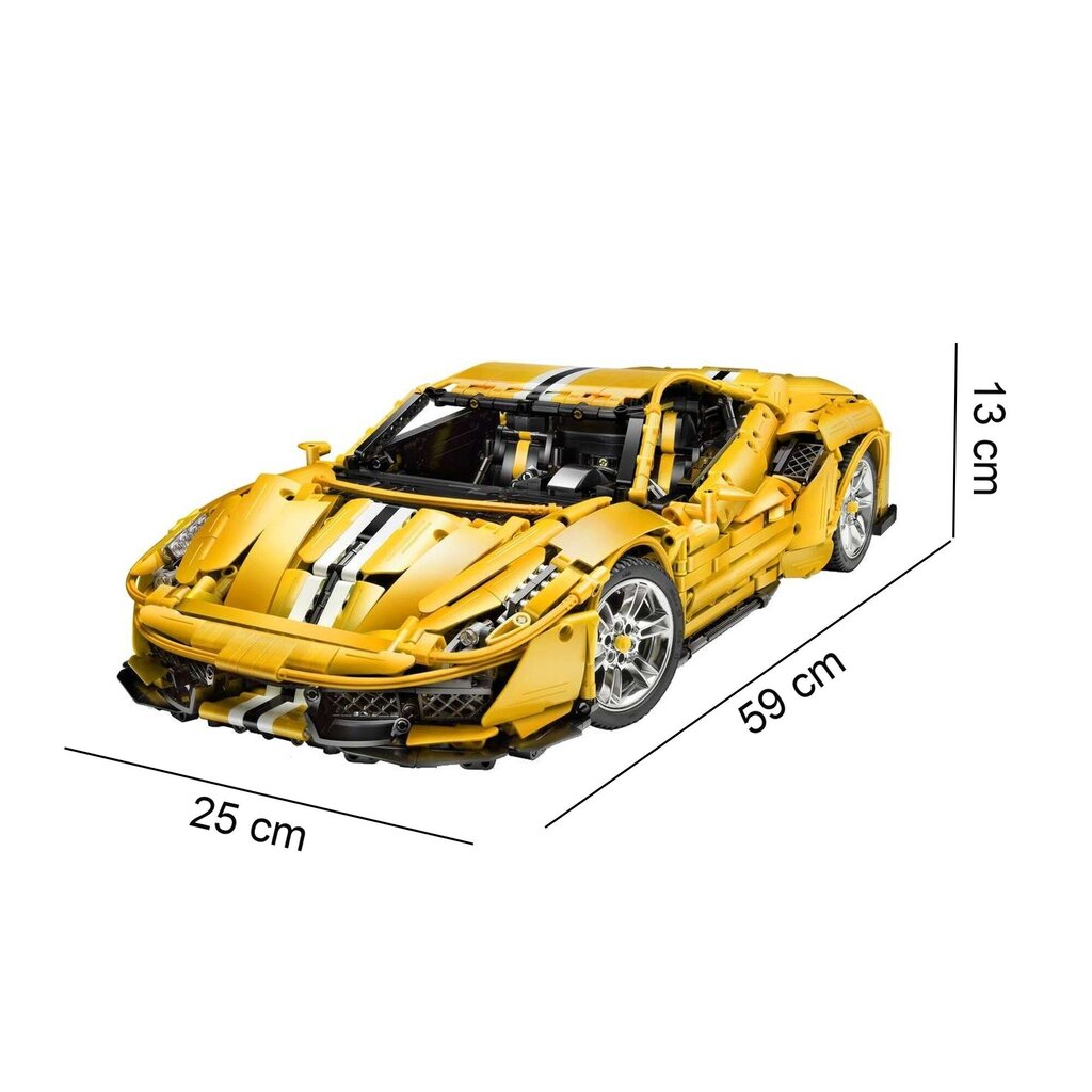 Kaugjuhtimispuldiga auto Cada C61057W Ferrari, 3187 tk. hind ja info | Klotsid ja konstruktorid | hansapost.ee