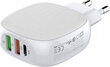 Ldnio Wall charger A3510Q, 2x USB + USB-C, PD + QC 3.0, 32W (white) цена и информация | Laadijad mobiiltelefonidele | hansapost.ee