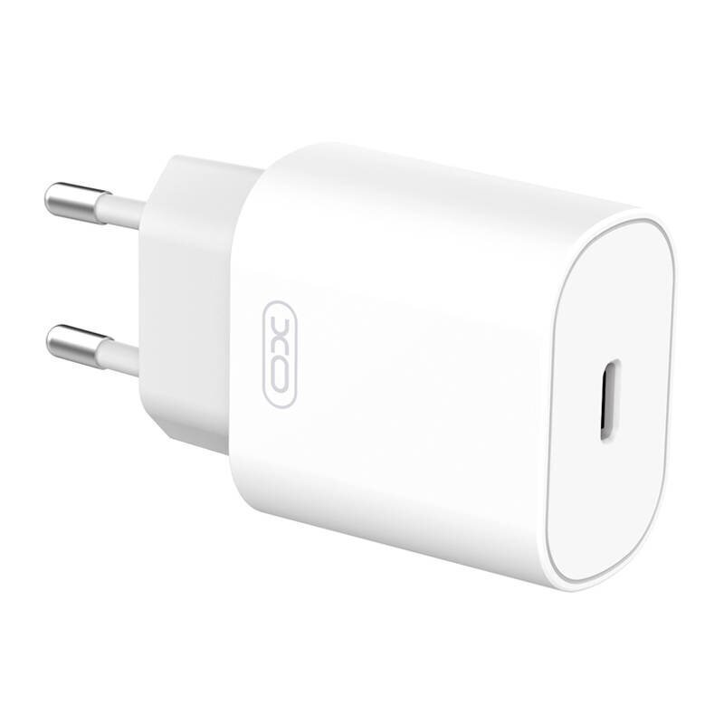 Wall Charger with + USB-C Cable XO L91EU 25W (white) hind ja info | Laadijad mobiiltelefonidele | hansapost.ee