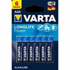 Щелочная батарейка Varta 223734 1,5 V AAA High Energy цена и информация | Батерейки | hansapost.ee